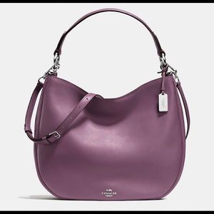 COACH Nomad Hobo Shoulder Bag Leather